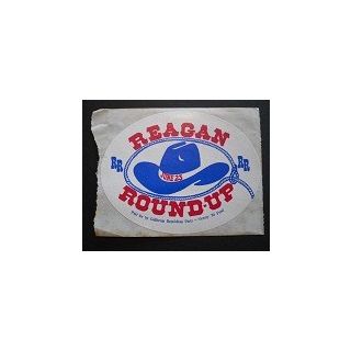 reagan round-up decal