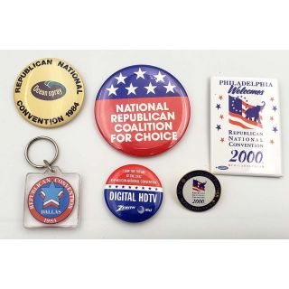 Republican National Convention Buttons & Pins