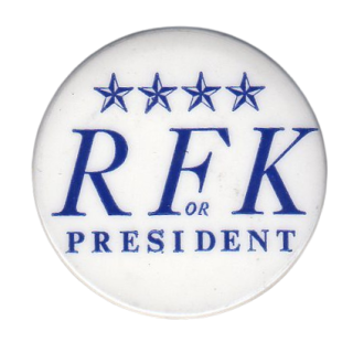1968 RFK For President Campaign Button