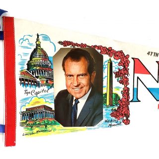 Nixons the one campaign pennant