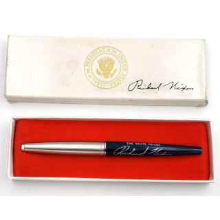 President Richard Nixon Signing Pen With Box