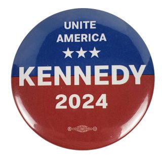 2024 Robert F Kennedy Jr "Unite America"Campaign Button #4