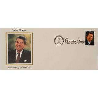Ronald Reagan First Day Of Issue Commemoratives 1