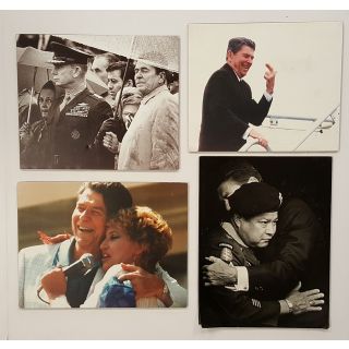 Ronald Reagan Photograph Collection Wall Display