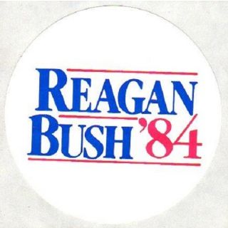 Reagan BUsh '84 Sticker