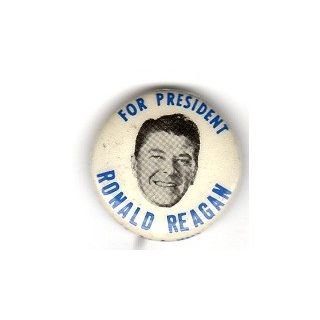Ronald Reagan Vintage Button