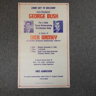 George Bush Vice President Poster