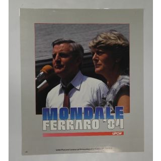 Mondale Ferraro '84 Poster