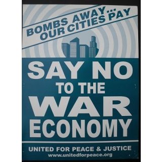 say No to the war economy