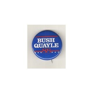 Bush Quayle Campaign Button collectible