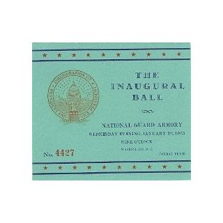 Lyndon Johnson Inaugural Ball Ticket