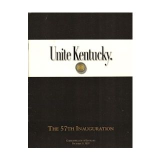 Kentucky Governor Inauguration Program
