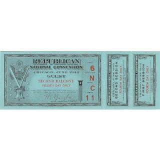 1944 Repubican National Committee Ticket