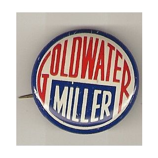 Goldwater Miller Campaign Button