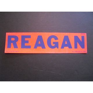 Ronald Reagan Bumper Sticker