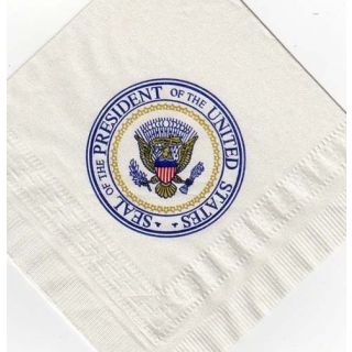 Seal of the President Attention Getting Napkin