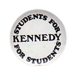 1968 Students for Kennedy - Robert Kennedy Button