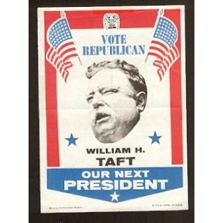 William Taft Topps poster