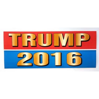 2016 Donald Trump  Campaign Bumper Sticker