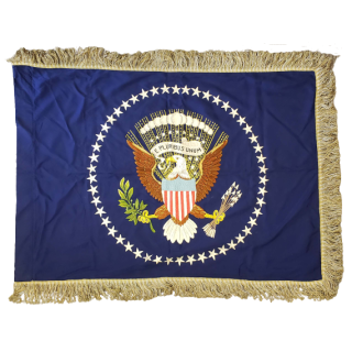 Extremely Rare Nixon Era White House Hand-embroidered  Presidential Flag 
