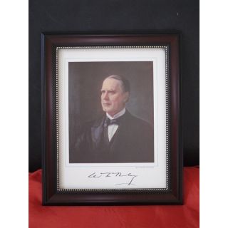 william mckinley framed portrait