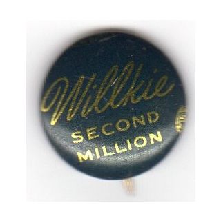 Willkie Second Million Button