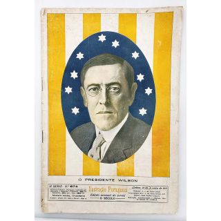 1919 Woodrow Wilson Portuguese Journal