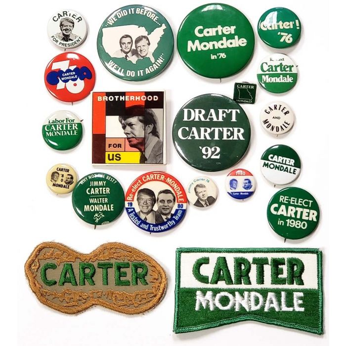 Jimmy Carter for President in '76 Button 
