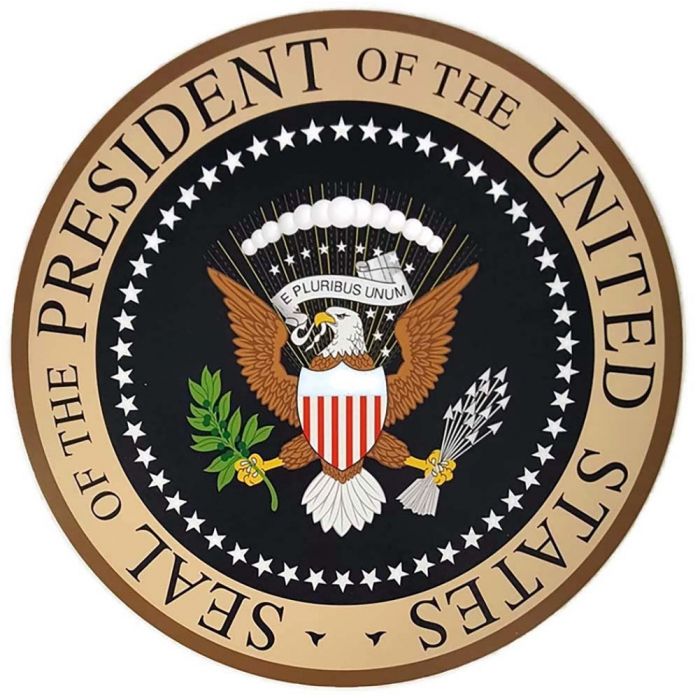 Presidential Seal Llightweight Plaque