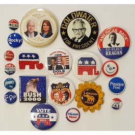 Collection of Republican Campaign Buttons