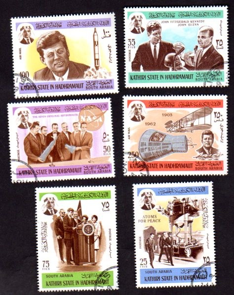 JFK Space Stamps