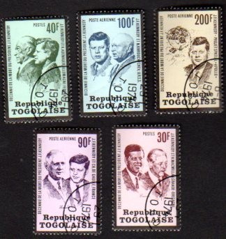 Togo John F Kennedy Stamps