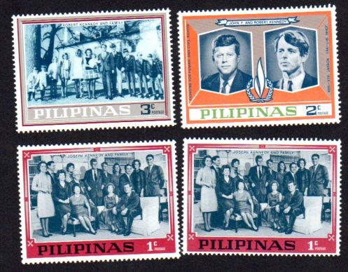 Philippines Kennedy Stamps