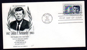 John F Kennedy First Day Cover