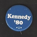 Ted Kennedy campaign button