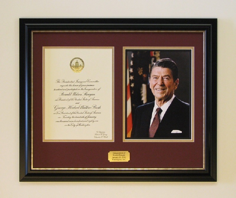 Ronald Reagan Inaugural Invitation